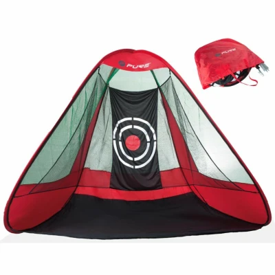 Image de Pure 2 Improve P2I500010 Filet d&#039;entrainement Triangle Noir/Rouge