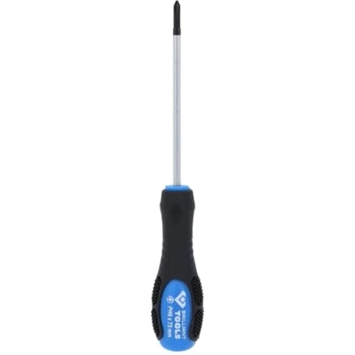 Image de BRILLIANT TOOLS BT034807 Tournevis cruciforme avec embout à frapper, PH0 [Powered by KS TOOLS]