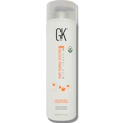 Image de GK HAIR Global Keratin Balancing Conditioner (1000ml/33.8 Fl Oz) pour cheveux gras et colorés Utilisation quotidienne après shampooing Nettoyant en profondeur restaure les niveaux de pH