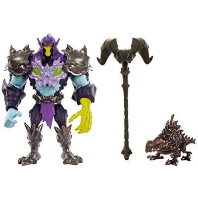 Image de Master of the Universe Les Maîtres De L’Univers Figurine Articulée Savage Eternia, Génie Du Mal Avec Accessoire, À Collectionner, Jouet Enfant, Dès 4 Ans, HLF52