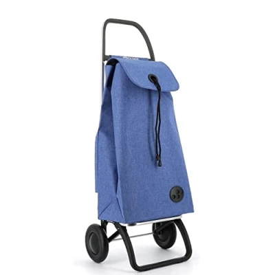 Image de Chariot de Course Rolser I Max Tweed 2 Roues Bleu