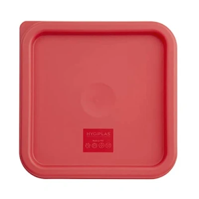 Image de Hygiplas Couvercle Carré Rouge pour s&#039;adapter 5.5/7Ltr