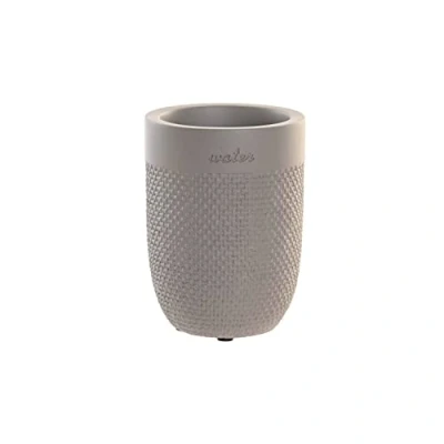 Image de Gobelet DKD HOME DECOR Standard Couleur gris Matériau ciment Dimensions 8x8x10,5 cm