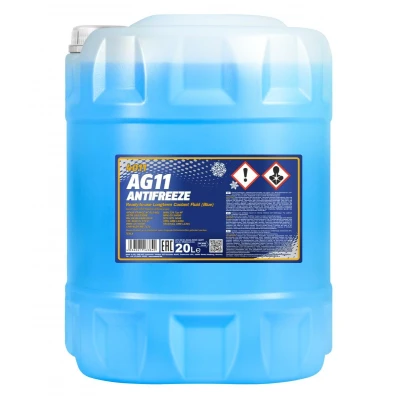 Image de MANNOL AG11 Longterm MN4011 20 Antigel AFNOR NF R15 601, ASTM D3306, BSI BS 6580:2010 Bleu MERCEDES BENZ: Classe E Berline, Viano