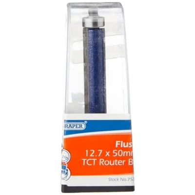 Image de Draper 75352 Fraise à défoncer 1/2&quot; Extrémité en carbure de tungstène 12,7 x 50 mm (Import Grande Bretagne)