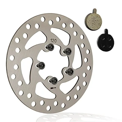 Image de M365Lyon Disque de Frein pour Trottinette Xiaomi M365 Pro1S, Essential, Mi3 (120mm Pro)