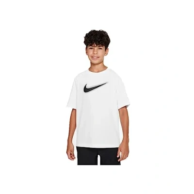 Image de Nike Performance DF Multi Unisex Tshirt de sport pour enfants, Taille: 12 13a, Weiss