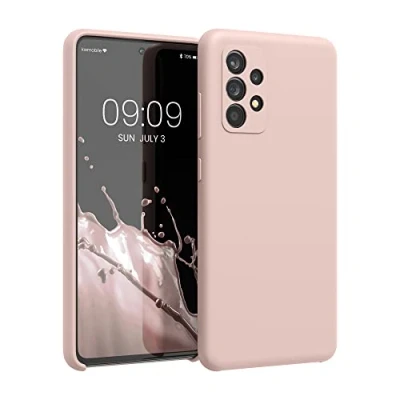Image de kwmobile Housse Compatible avec Samsung Galaxy A52 / 5G A52s Coque de téléphone Protection Souple en TPU Silicone Rose Ancien Mat