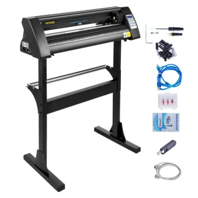 Image de Vinyle Plotter de Découpe VEVOR 720 mm Compatible avec les systèmes Windows XP Vista 7 8 10