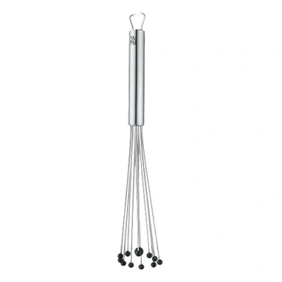 Image de WMF Fouet flexible 27 cm, Adapté aux ustensiles antiadhésifs, Résiste à la chaleur jusqu&#039;à 200C, Cromargan Inox 18/10, Boules silicone haute qualité, Compatible lave vaisselle, Profi Plus 1873006030