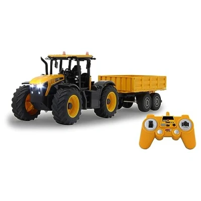 Image de Tracteur avec remorque JAMARA JCB FASTRAC 1:24 2,4 GHz 2 roues motrices