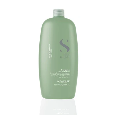 Image de Alfaparf Shampoing Semi di Lino Scalp Care délicat énergisant 1000 ml Pour cheveux affinés