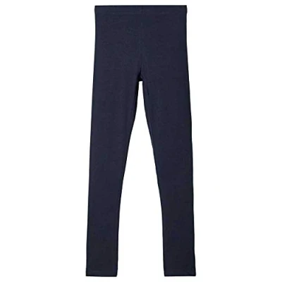 Image de NAME IT Nitvivian Legging NMT Noos Pantalon, Bleu (Dark Sapphire), 146 Fille