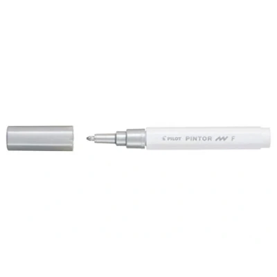 Image de PILOT+Marqueur+%C2%85+pigment+PINTOR%2C+fin%2C+argent