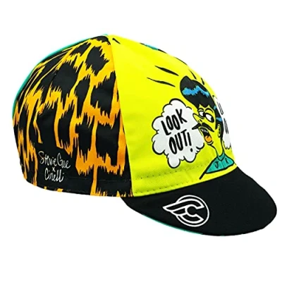 Image de Cinelli Stevie Gee Casquette de Cyclisme, Look Out, Taille Unique Mixte