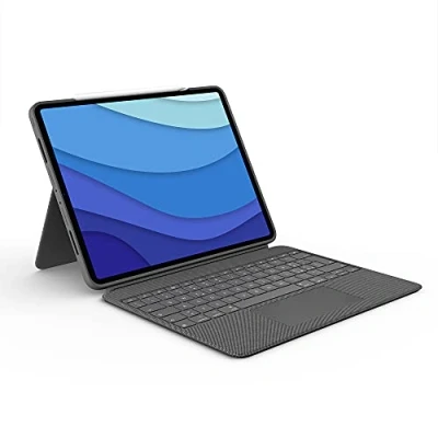 Image de Logitech Combo Touch QWERTY Italien Smart Connector Gris Neuf