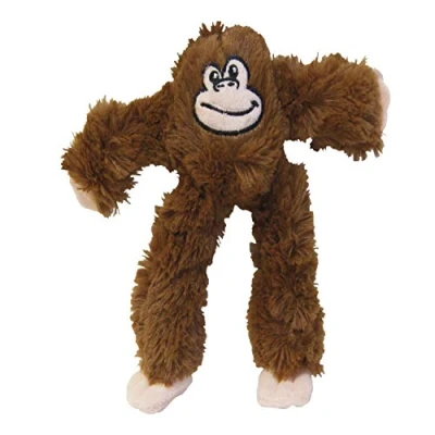 Image de chien en peluche GLORIA Taille 21 cm Mini MIZA Jouet pour avec son texture douce très résistant Idéal les petits chiens Brown Couleur