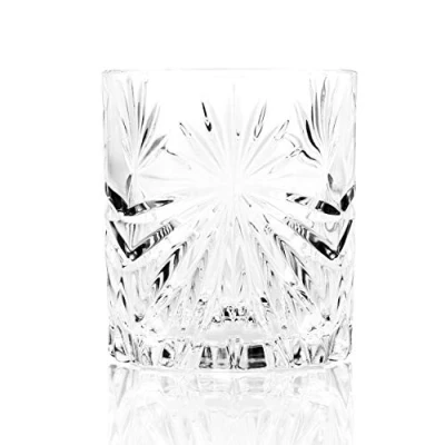 Image de RCR 26278020106 Oasis Luxion Crystal Lot de 6 Verres à Whisky, Boire en Cristal, Ensemble Whiskey, Gobelets Transparents pour Bourbon et Eau, Passe au Lave Vaisselle, 320 ml