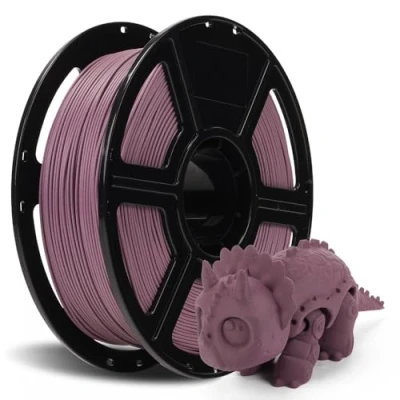 Image de FLASHFORGE Filament ETG en fibre de carbone 1,75 mm, PETG pour imprimante 3D, précision dimensionnelle 1 kg +/ 0,02 léger, résistant à la chaleur et sans humidité (rose