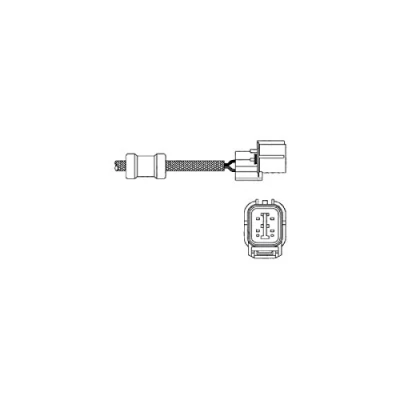 Image de DELPHI ES20053 12B1 Sonde lambda planaire, chauffé RENAULT: CLIO 2, HONDA: CIVIC 6 Hatchback, CRX 3, Stufenheck