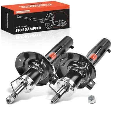 Image de Frankberg 2x Amortisseur à gaz Pression du Essieu Avant Compatibles avec Golf Plus 2004 2013 P.a.s.s.a.t 2005 2014 Octavia II T.o.u.r.a.n 2003 2015 Remplacer# 335808