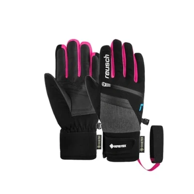 Image de Reusch Travis Gore Tex Gants pour Enfant Extra Chauds, imperméables, Respirants