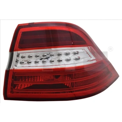 Image de TYC 11 12152 16 9 Feu arrière gauche Partie extérieure LED avec jeu de câbles, porte lampe MERCEDES BENZ: Classe ML