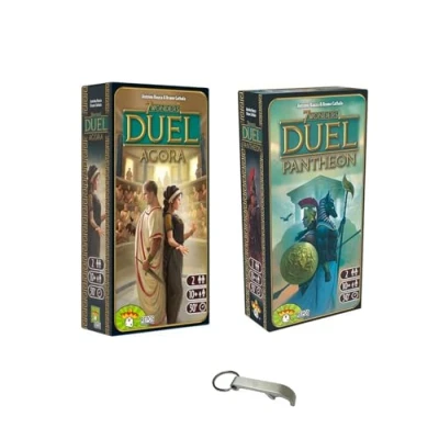 Image de Lot Seven Wonders Duel 2 Extensions Agora + Pantheon Version Française 1 Décaps Blumie (Agora Pantheon)
