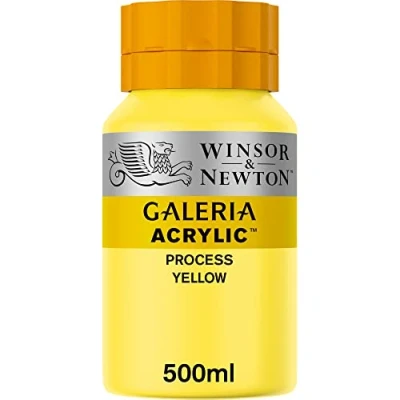 Image de Winsor &amp; Newton Acrylique Galeria 500ml Jaune Primaire Série 1
