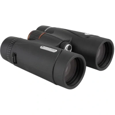 Image de Celestron 71407 TrailSeeker ED 10 x 42, jumelles à prisme en toit, lentille entièrement traitée multicouches, verre BaK 4, noir
