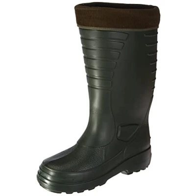 Image de Lemigo Grenlander Bottes d&#039;hiver ultra légères en caoutchouc 862 jusqu&#039;à 30C Vert vert, 47 EU