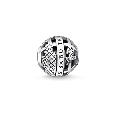 Image de THOMAS SABO K0262 698 11 Karma Perle en argent 925 avec onyx noir