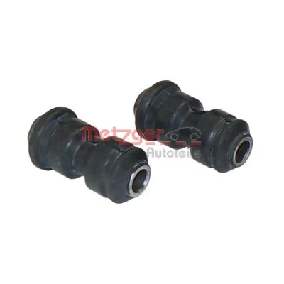 Image de METZGER 52025849 Silent Bloc De Triangle KIT + Essieu arrière, extérieur 69,5 Support métal caoutchouc pour bras oscillant longitudinal BMW: 3 Berline