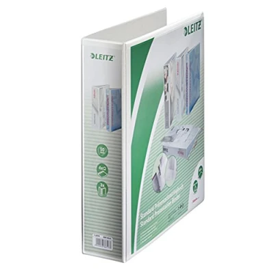 Image de Leitz Classeur de Presentation Anneaux Format A4+ Blanc