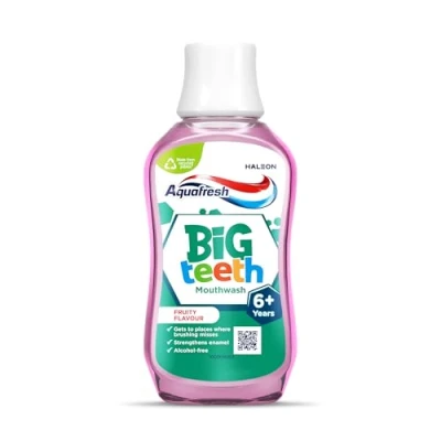 Image de GSK Aquafresh My Big Teeth PĹyn do pĹukania dla dzieci 6 + Fruity 300 ml