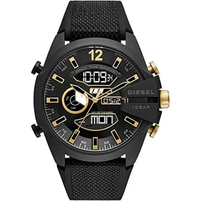 Image de Diesel MEGA Chief Montre à aiguilles, Homme, Taille: One Size, Black