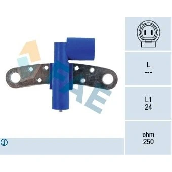 Image de FAE 79215 Capteur d&#039;impulsions 2 inductif sans câble RENAULT: Modus / Grand Modus, CLIO 2, 3, NISSAN: Qashqai Qashqai+2 I, MICRA Note I