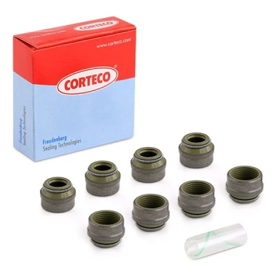 Image de CORTECO 19018251 Jeu de joints d&#039;étanchéité, tige soupape FPM (caoutchouc fluoré) PEUGEOT: 406 Berline, 205 I 3/5 portes, II portes oscaro,