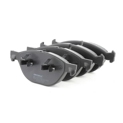 Image de RIDEX 402B0562 Jeu de plaquettes frein Essieu avant Low Metallic préparé pour indicateur d&#039;usure avec clip piston BMW: X6, X5, X5
