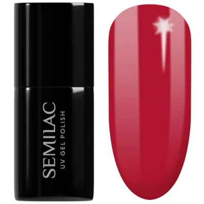 Image de Semilac UV GEL Polish Vernis à ongles, Taille: 7 ml, Ruspberry wine