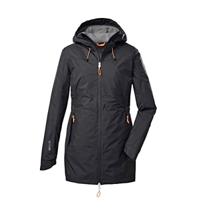 Image de killtec Women&#039;s Veste fonctionnelle/veste d&#039;extérieur avec capuche KOS 54 WMN JCKT, dark anthracite, 36, 39169 000