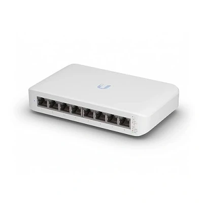 Image de Ubiquiti Networks UniFi Switch Lite 8 PoE Géré L2 Gigabit Ethernet (10/100/1000) Connexion Ethernet, supportant l&#039;alimentation Via ce Port (PoE) Blanc