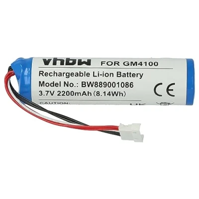Image de vhbw Batterie Compatible avec Datalogic Gryphon GBT4100 BK, HC, GM4100, GBT4100, GM4100 BK 910 Scanner de Code Barre POS (2200mAh, 3,7V, Li ION)