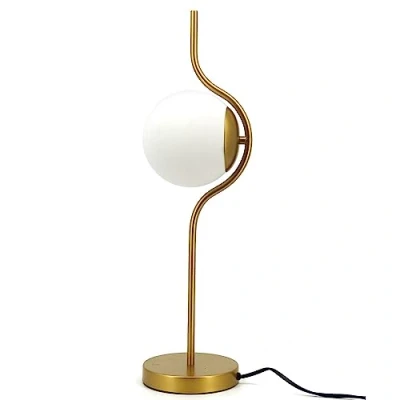 Image de Sampa Lampe d intérieure design Ramy métal doré compatible LED