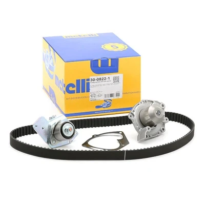 Image de Pompe à eau + kit de courroie distribution METELLI 30 0822 1
