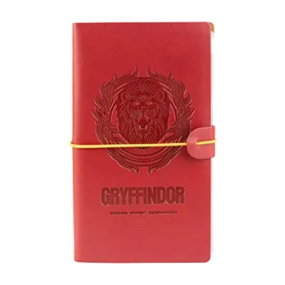 Image de Grupo Erik CTBV017 Ensemble Carnet de Voyage Harry Potter Gryffondor Notes 2 en 1 Notebook Simili Cuir