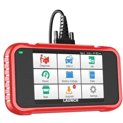 Image de Launch CRP129E 2.0 Elite Valise Diagnostic Auto 12 Réinitialisation Huile/EPB/SAS/ABS/TPMS/BMS/AFS/DPF/Ad Blue/injecteurs/AFS Réinitialisatio Calibration A/F 4 systèmes ABS SRS Transmission Moteur