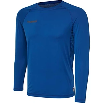 Image de Hummel HML First Performance Tshirt à manches longues, Homme, Taille: XL, True blue