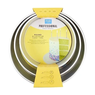 Image de PME Moule à gâteau rond Ensemble de 3 76 mm profondeur