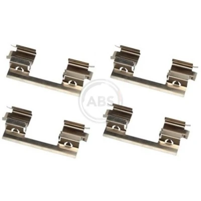 Image de A.B.S. 1798Q Kit d&#039;accessoires, plaquette de frein à disque RENAULT: Kangoo II Express, / Grand